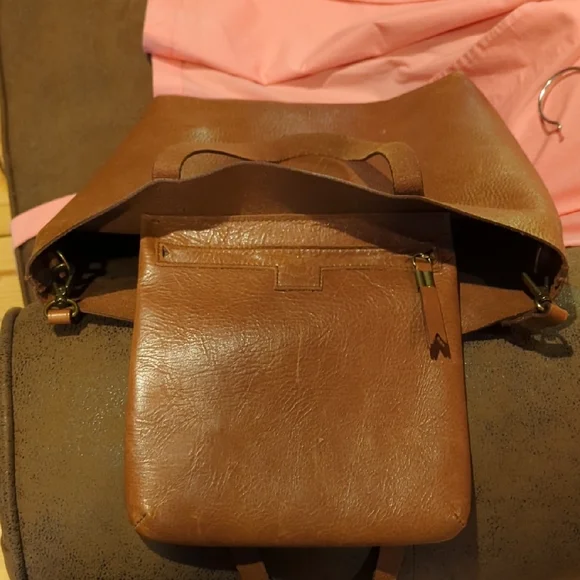 Madewell Medium Transport Tote In Cognac - Picture 4 of 8
